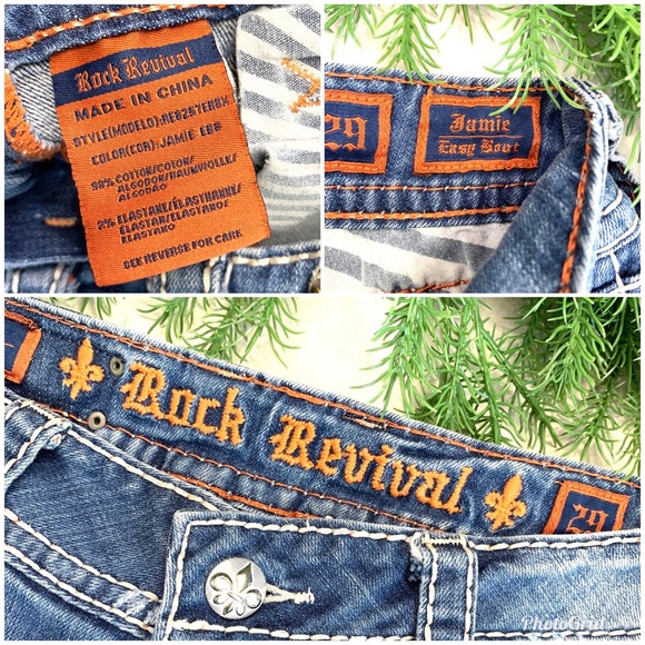 🚫SOLD!👖|•ROCK REVIVAL•| 29XL ‘Jamie’ Easy Boot👖 - Picture 8 of 8